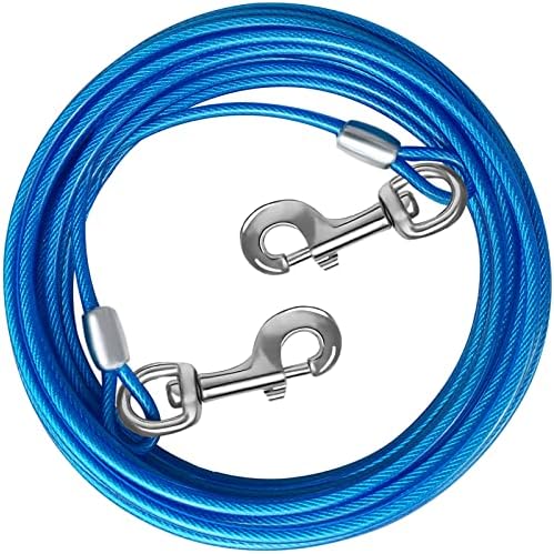 Hartz Tie Out Cable for Dogs up to 100lbs - 20ft