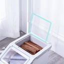 Dog Food Storage Box Flip Cover 11 lbs