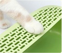 Semi Enclosed Cat Litter Box 40×30×6cm   