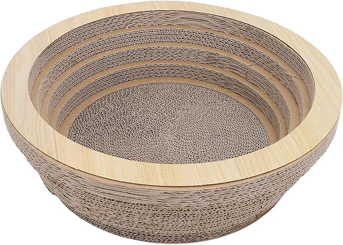 Cardboard Cat Scratcher Bowl 40 cm