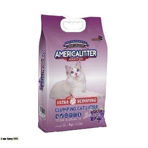 America Litter Ultrascooping Lavender scent 10L