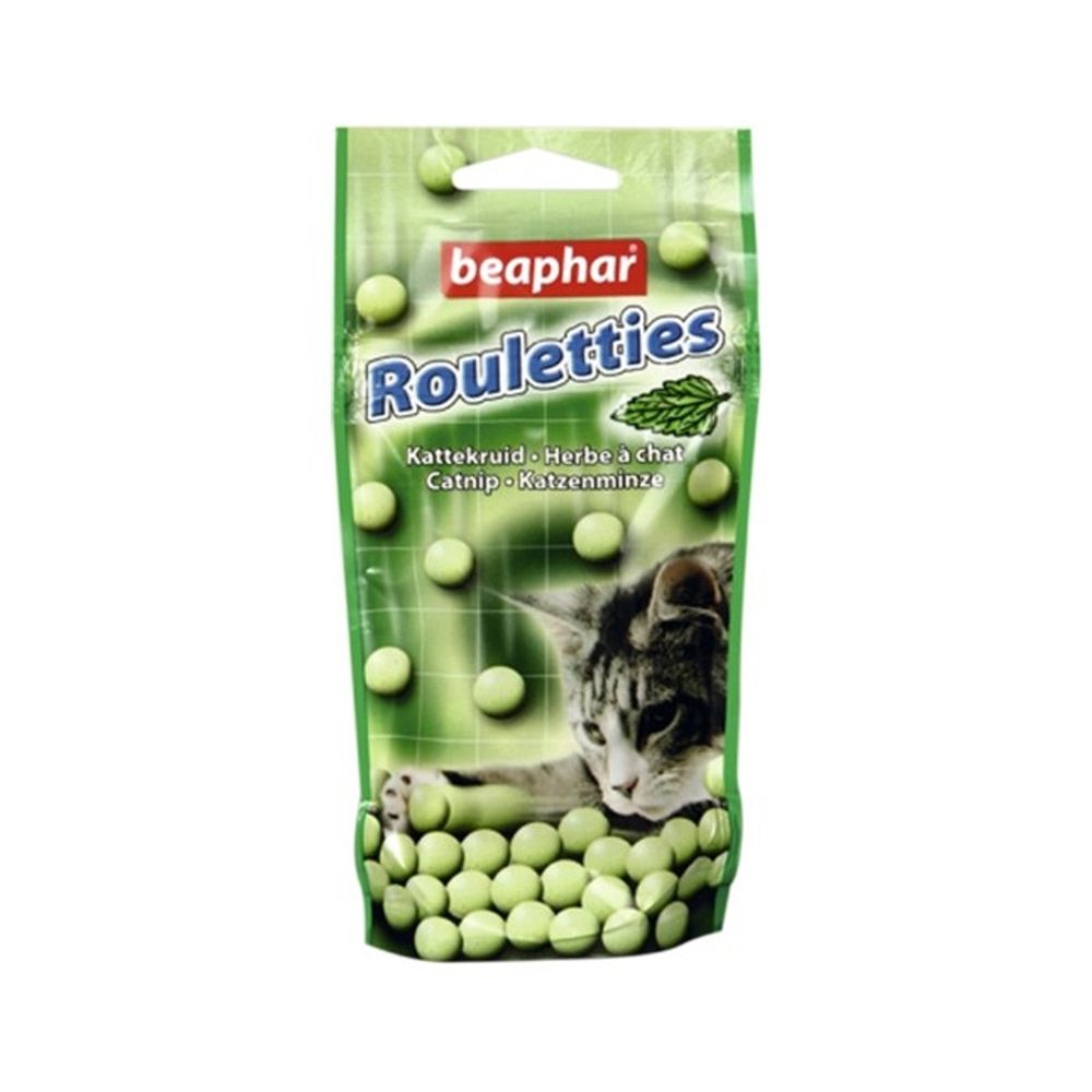 Beaphar Cat Treat Rouletties Catnip For 44g