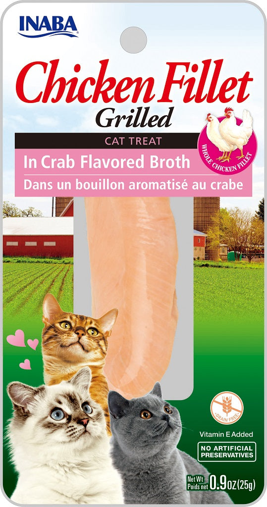 Inaba Churu - Chicken Fillet in Crab Broth 25g