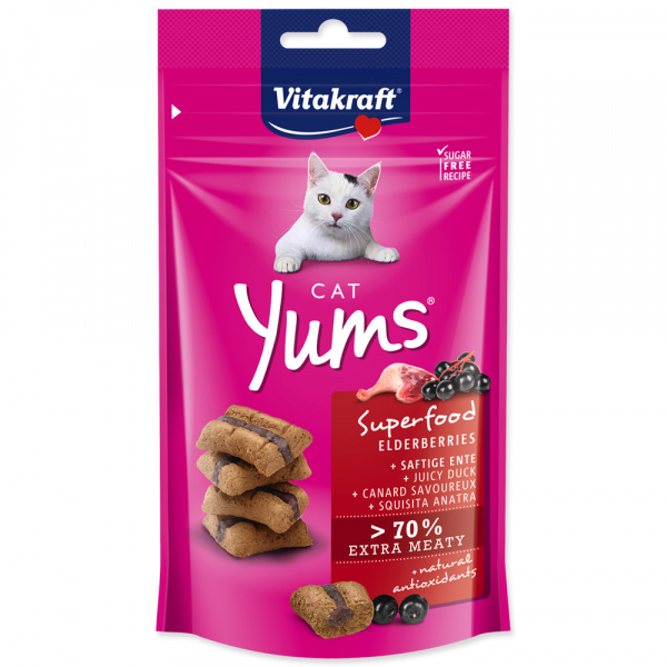 Vitakraft Duck Meat Cat Treats 40g