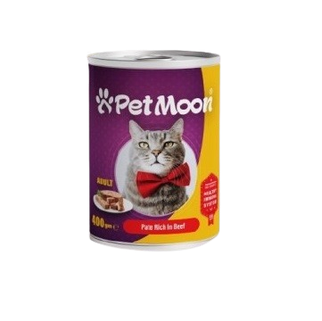 Petmoon Cat Food Wet Pate Meat - 400g