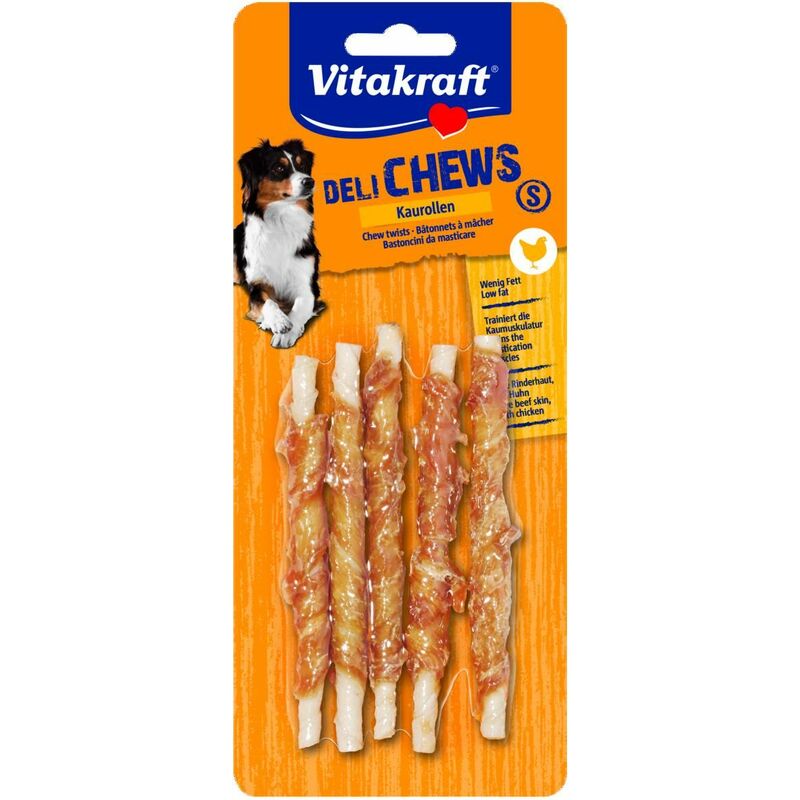 Vitakraft Deli Chews Chicken Sticks for Small Dogs, 5 pcs