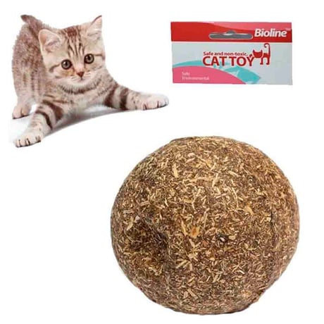كرة كاتنب جذر عرق السوس للقطط من بيولاين