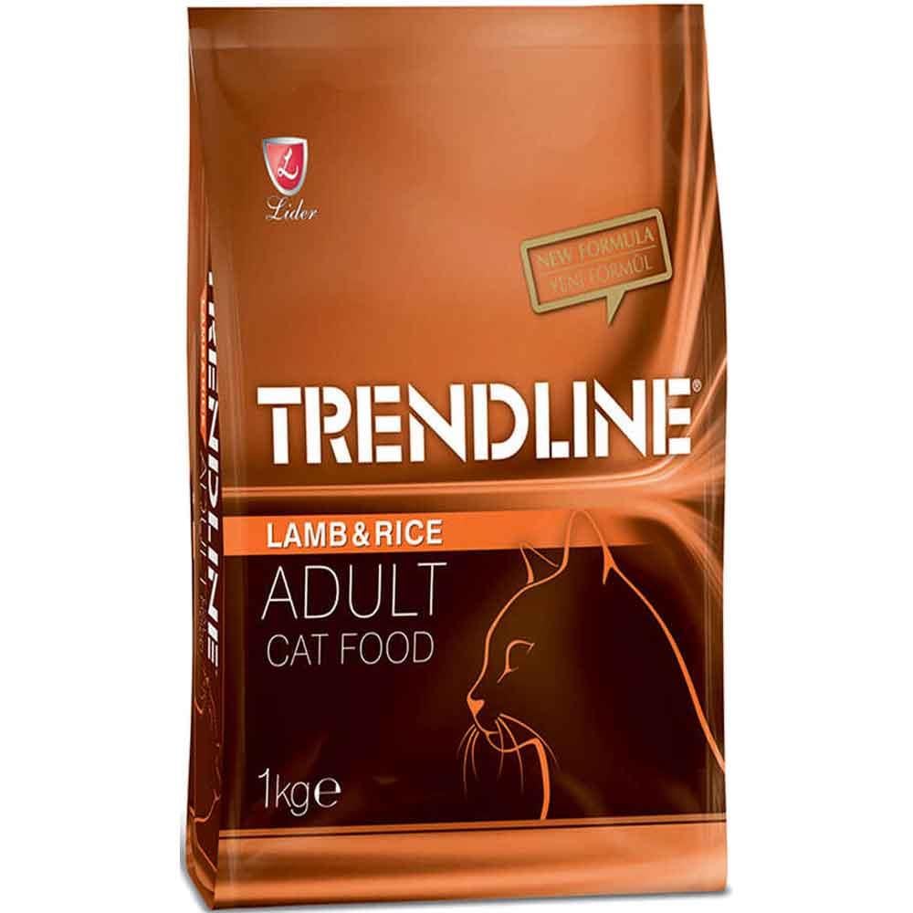 طعام القطط البالغة تريندلاين بلحم الضأن والأرز - 1 كجم
