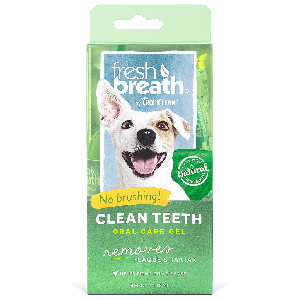 TropiClean Fresh Breath Clean Teeth Gel 118ml