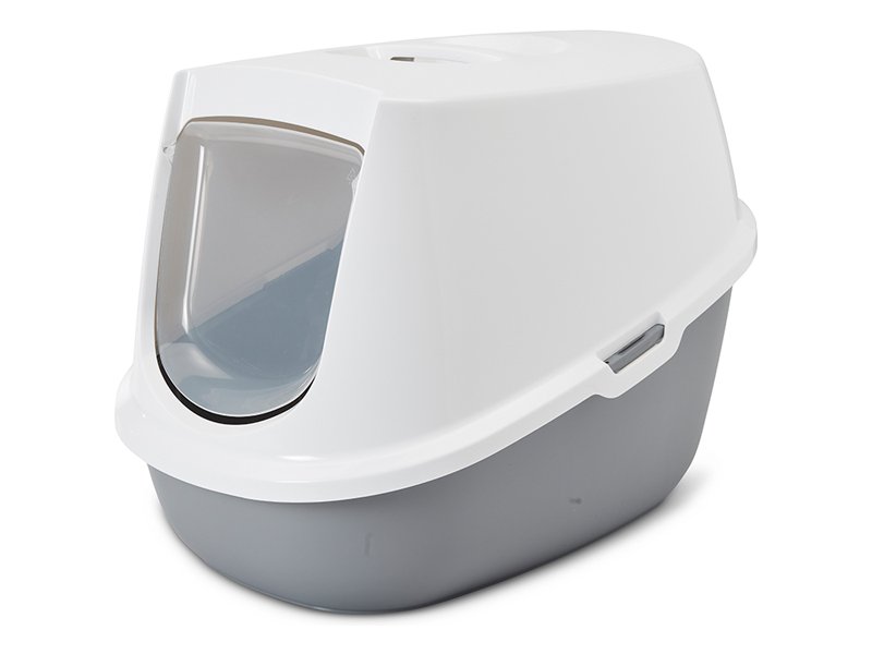 Cat Litter Tray Robin Gray Closed- 39*39*54 Cm