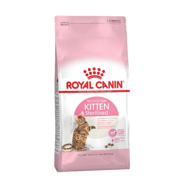 Royal Canin Kitten Dry Food 2kg - sterilised