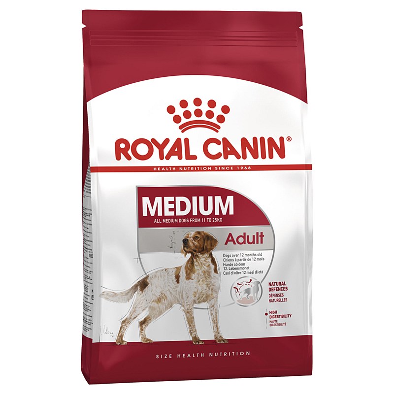 Royal Canin Dog Dry Food 4kg - medium adult