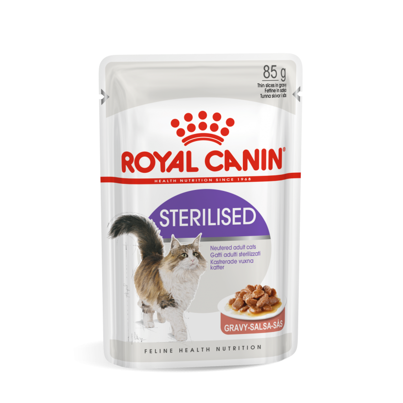 Royal Canin Cat Wet Food Sterilised Gravy 85g