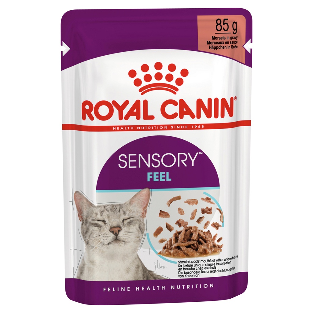 Royal Canin Cat Wet Food 85g - sensory feel
