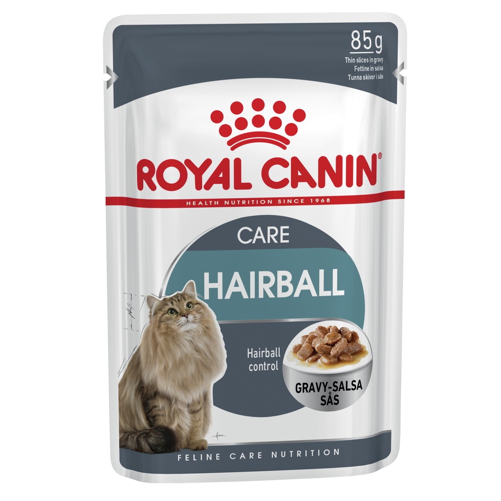 Royal Canin Cat Wet Food Hairball Care In Gravy 85g