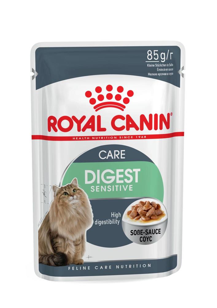 Royal Canin Cat Wet Food 85g - adult cats in gravy, digestive