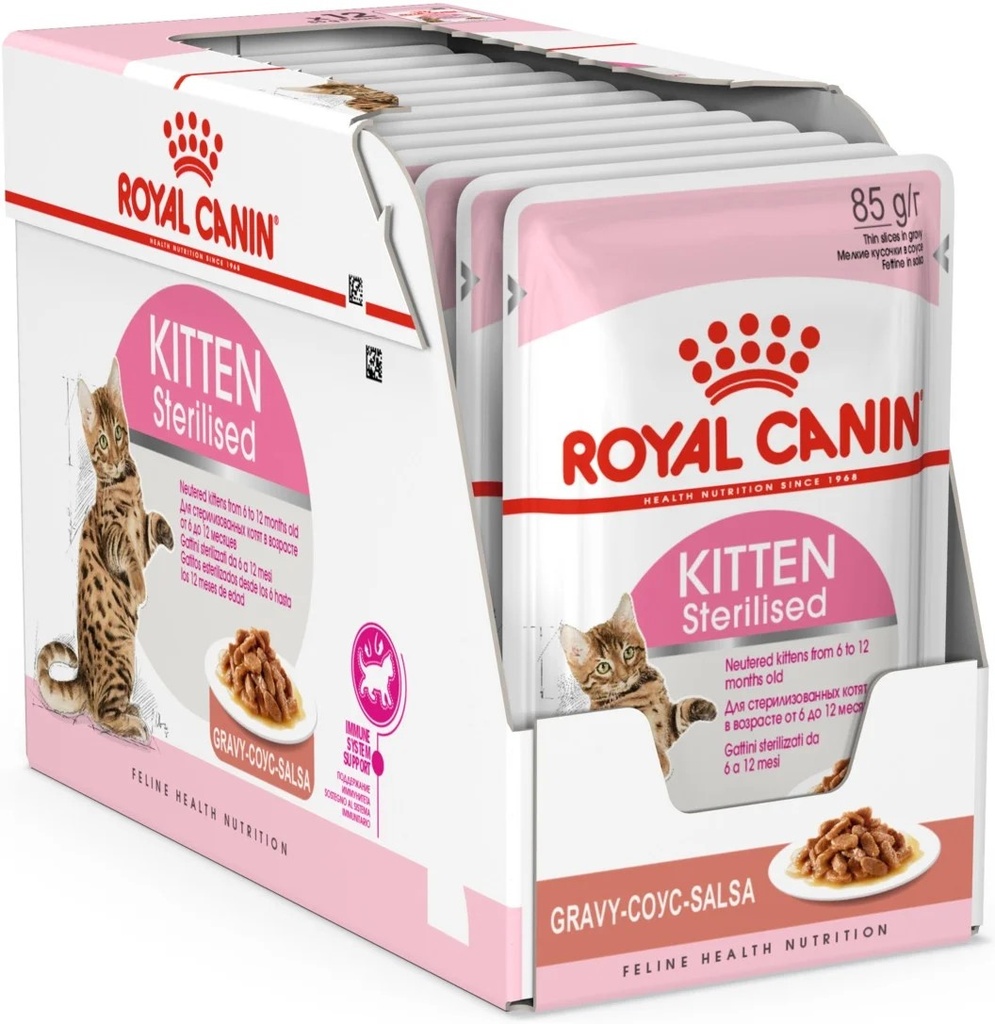 Royal Canin Kitten Wet Food 85g - sterilised
