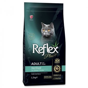 Reflex Plus Chicken Sterilised Dry Cat Food 1.5 kg