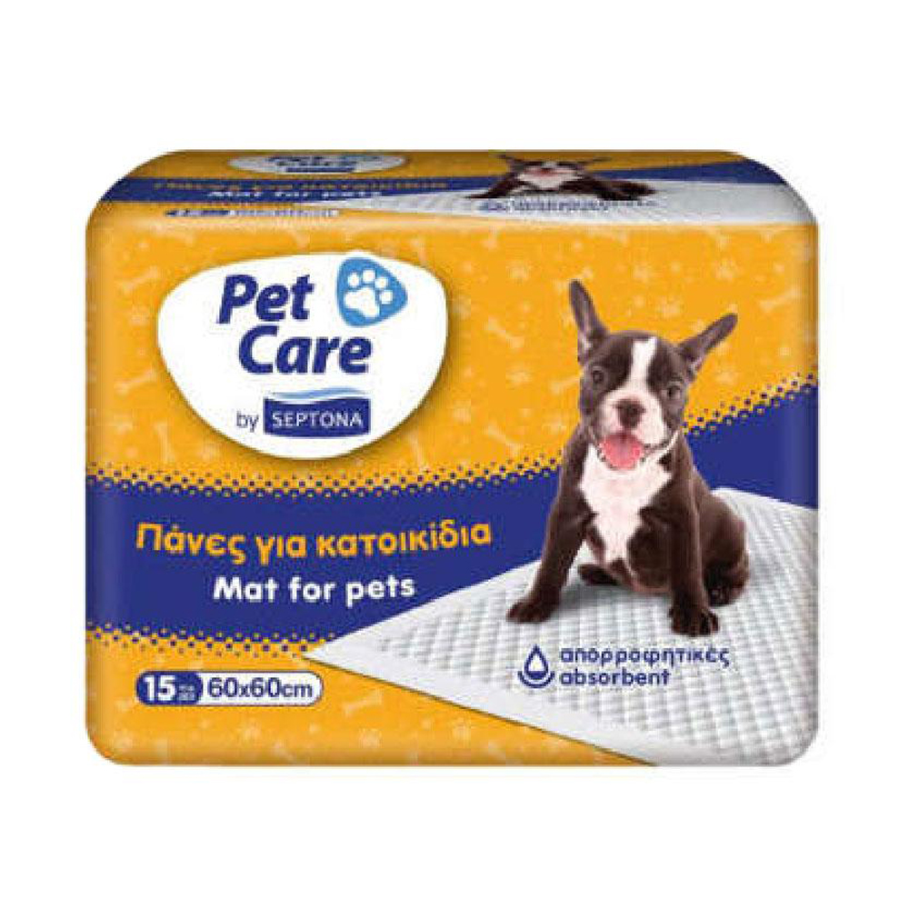 Septona Cat & Dog Pads 15 Pcs 60x60Cm 15x