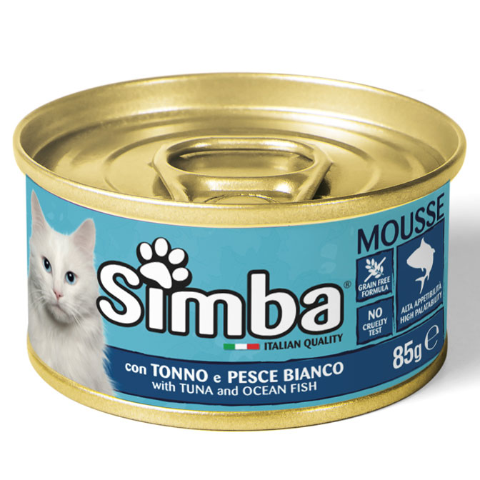 Simba Mousse with Tuna and Ocean Fish - 85g