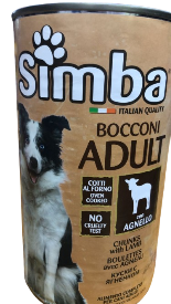 Simba Lamp Wet Dog Food 1230g