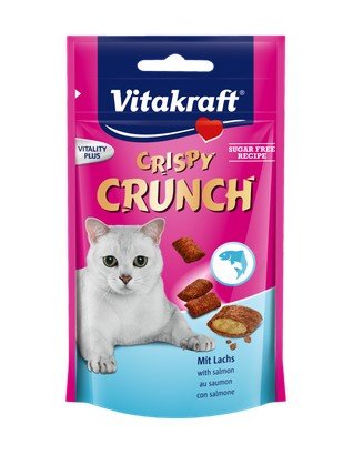 VitaKraft Cat Treat Crispy Crunch Salmon 60g