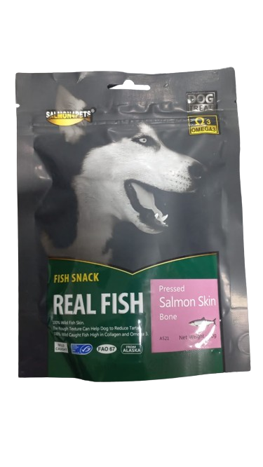 سالمن بيتس لفة سمك القد الطبيعية للكلاب والقطط 70 غرام