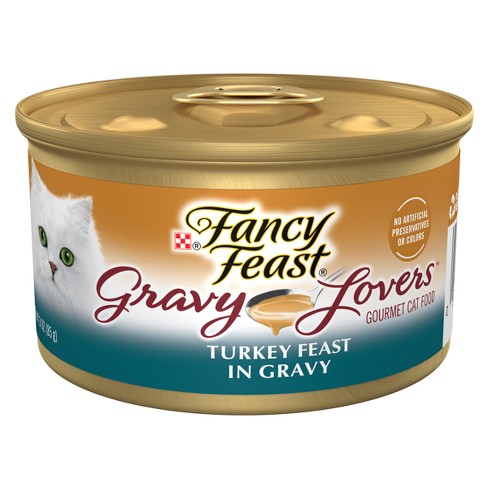 Purina Fancy Feast Gravy Lovers Turkey Feast in Roasted Turkey Flavor Gravy 85g