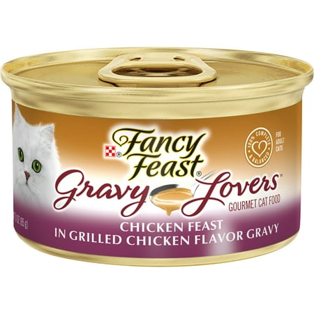 Fancy Feast Gravy Lovers Chicken Feast in Grilled Chicken Flavor – 85g Can