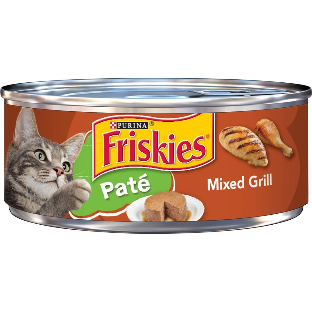 Purina Friskies Wet Cat Food Pate Mixed Grill - 5.5 oz