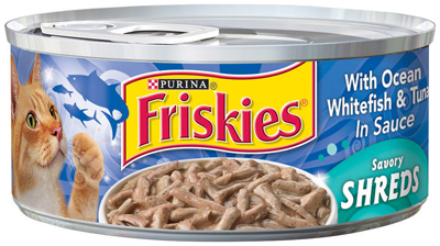 Friskies Cat Wet Food Shreds Oceanfish & Tuna 156g