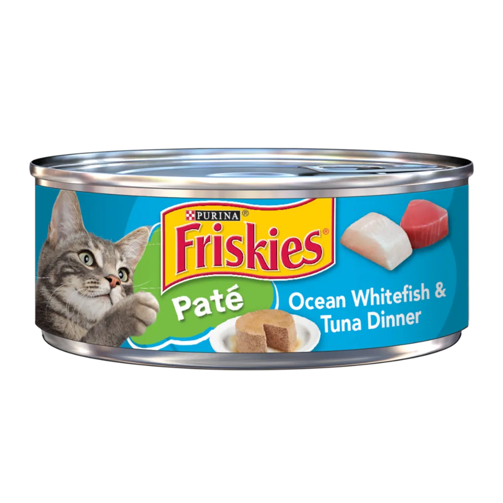 Friskies Cat Wet Food Pate Ocean Fish & Tuna 156g