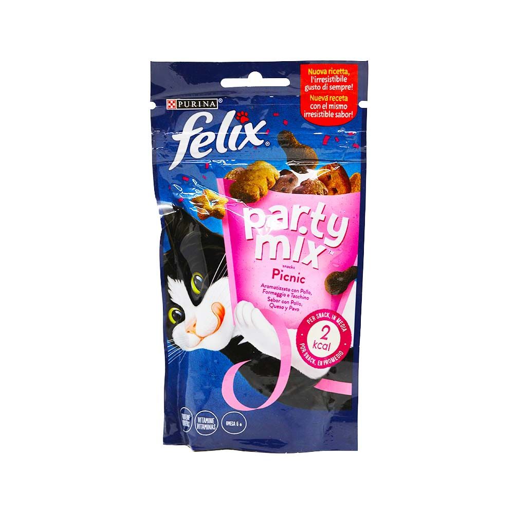 Felix Party Mix Picnic Mix Cat Treats - 60g