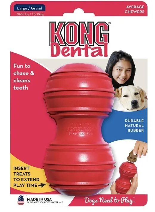Kong Dog Toy Dental Large