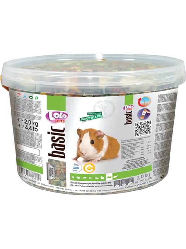 لو لو بيتس - طعام كامل للارنب الهندي، 2 كجم