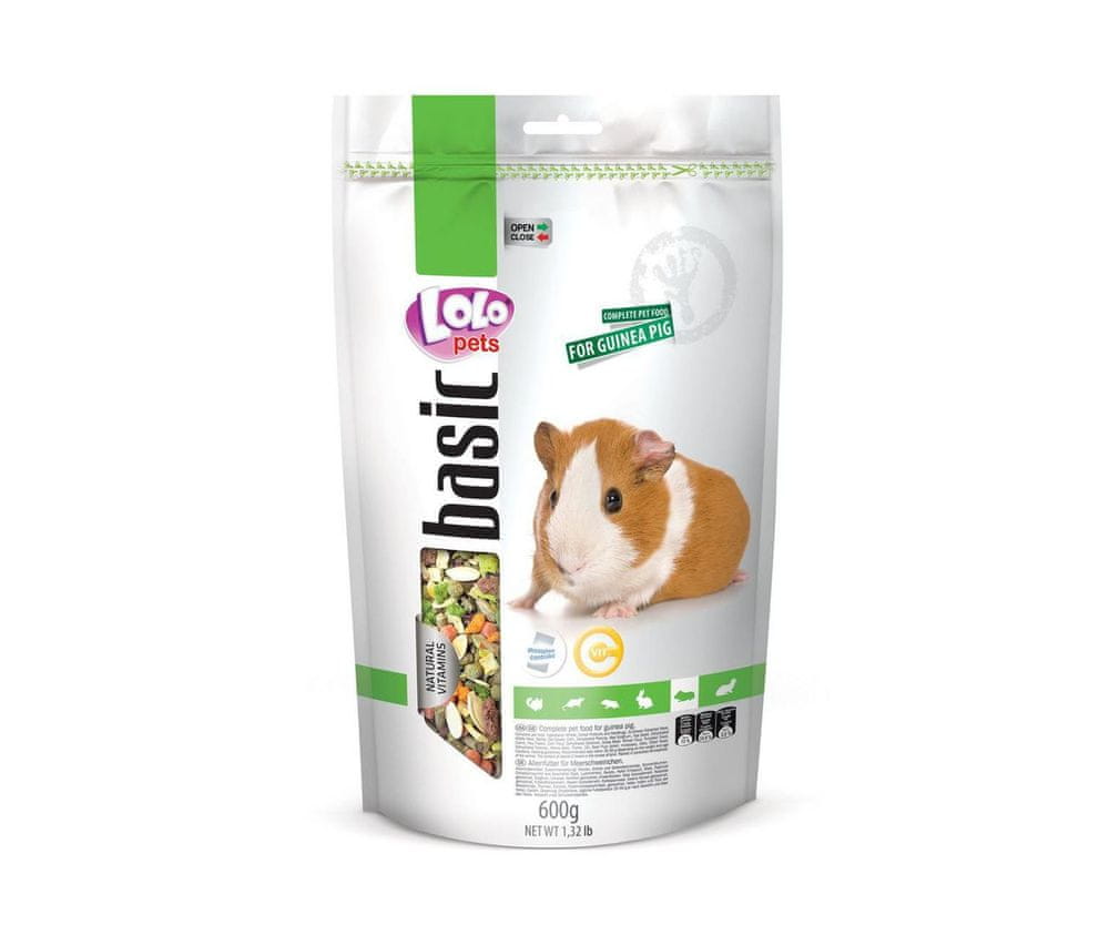 LoLo Pets Complete Guinea Pig Food - 600g 