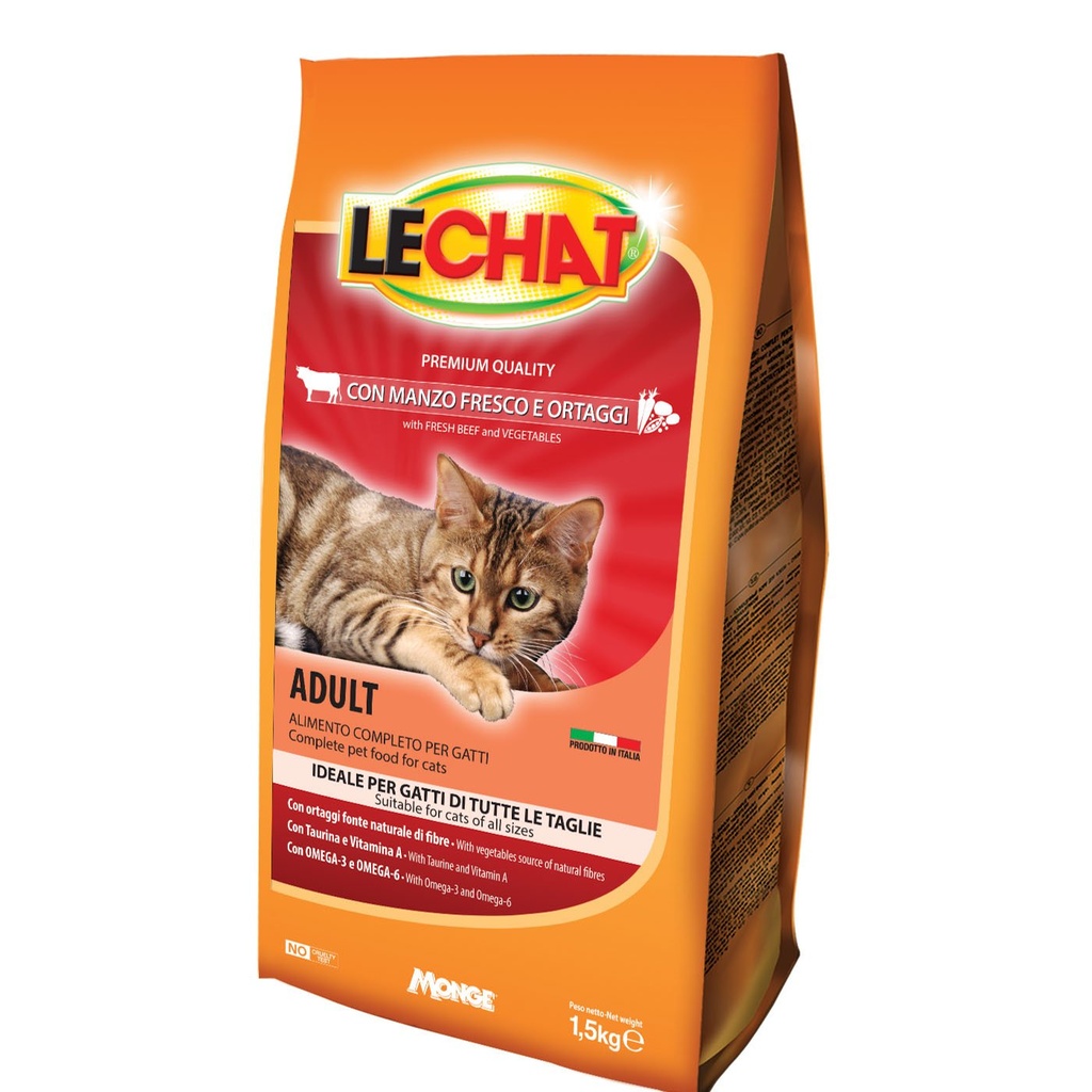 Lechat Cat Dry Food Adult 1.5kg