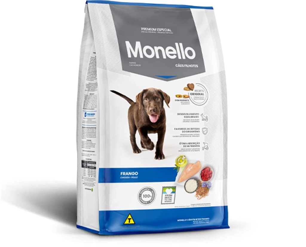 Monello Puppy Dog Dry Food Chicken - 15kg