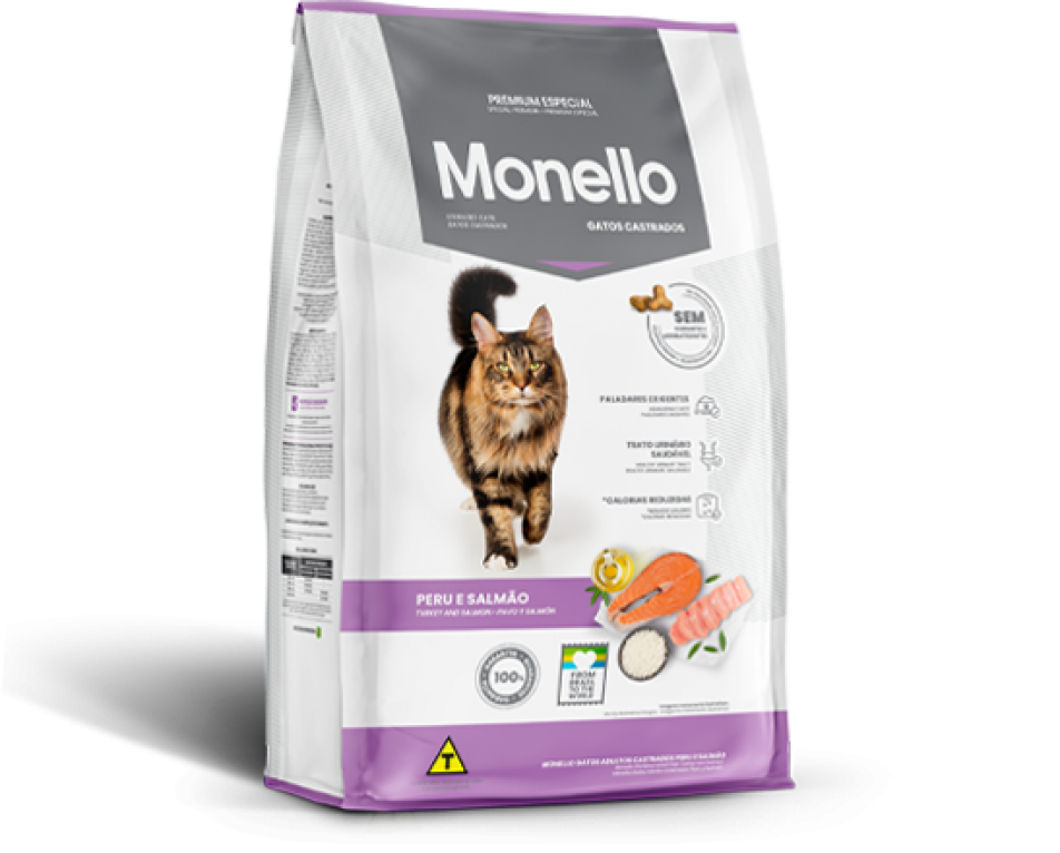 Monello Cat Dry Food Sterilised 1kg