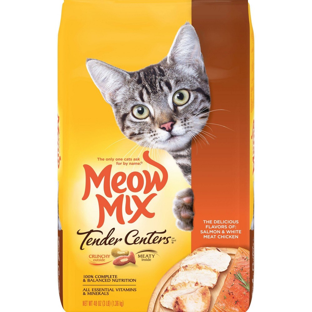 Meow Mix Cat Dry Food Tender Centers 1.36kg