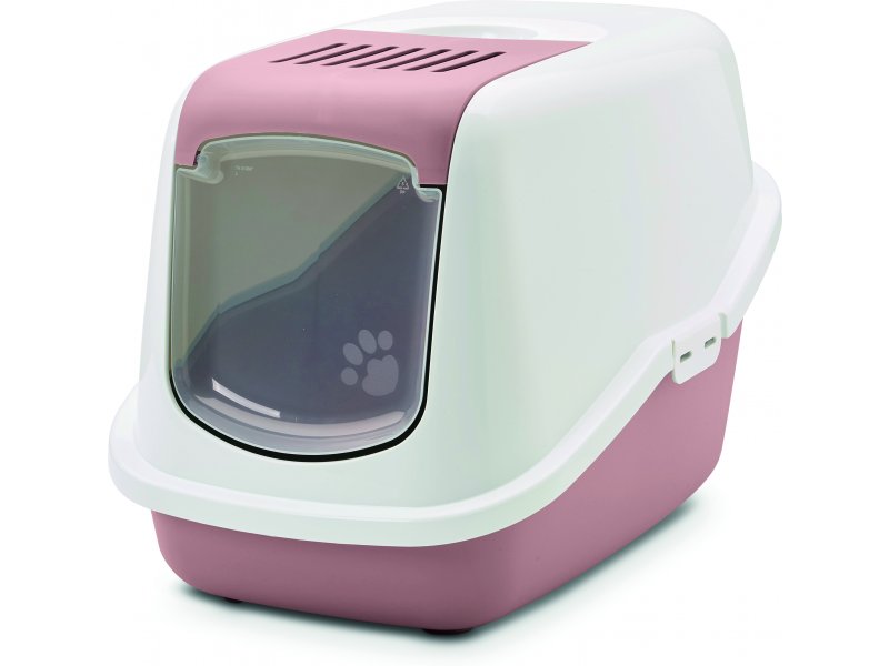 Litter Box Savic Nestor Hooded- Pink  38*39*56 cm