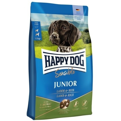 Happy Dog Sensible Junior Dry Dog Food Lamb & Rice 10kg