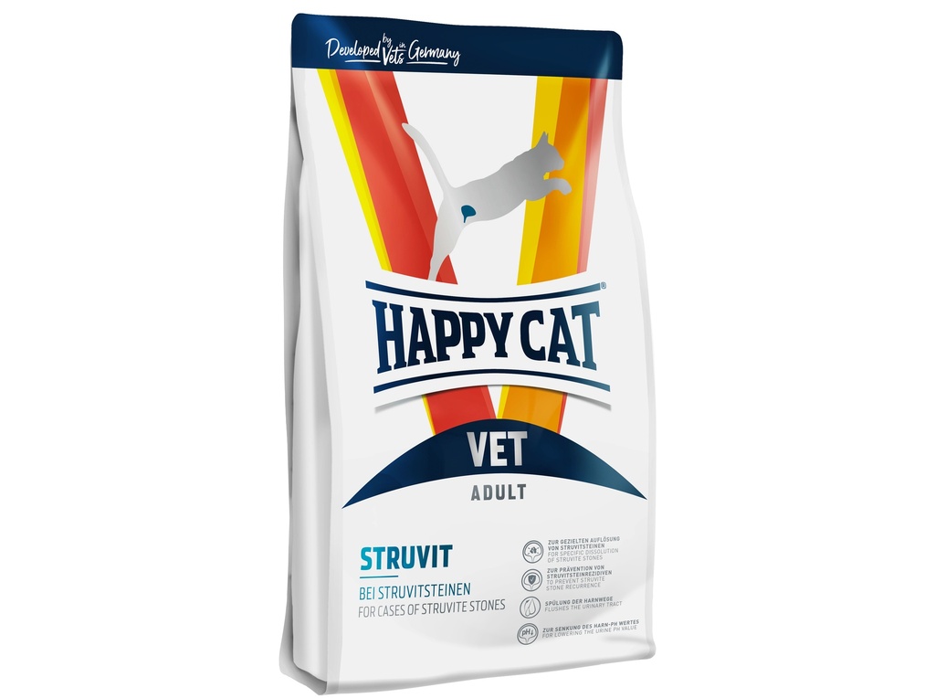 Happy Cat Vet Diet Struvit (Urinary Care) Dry Food, 1 kg