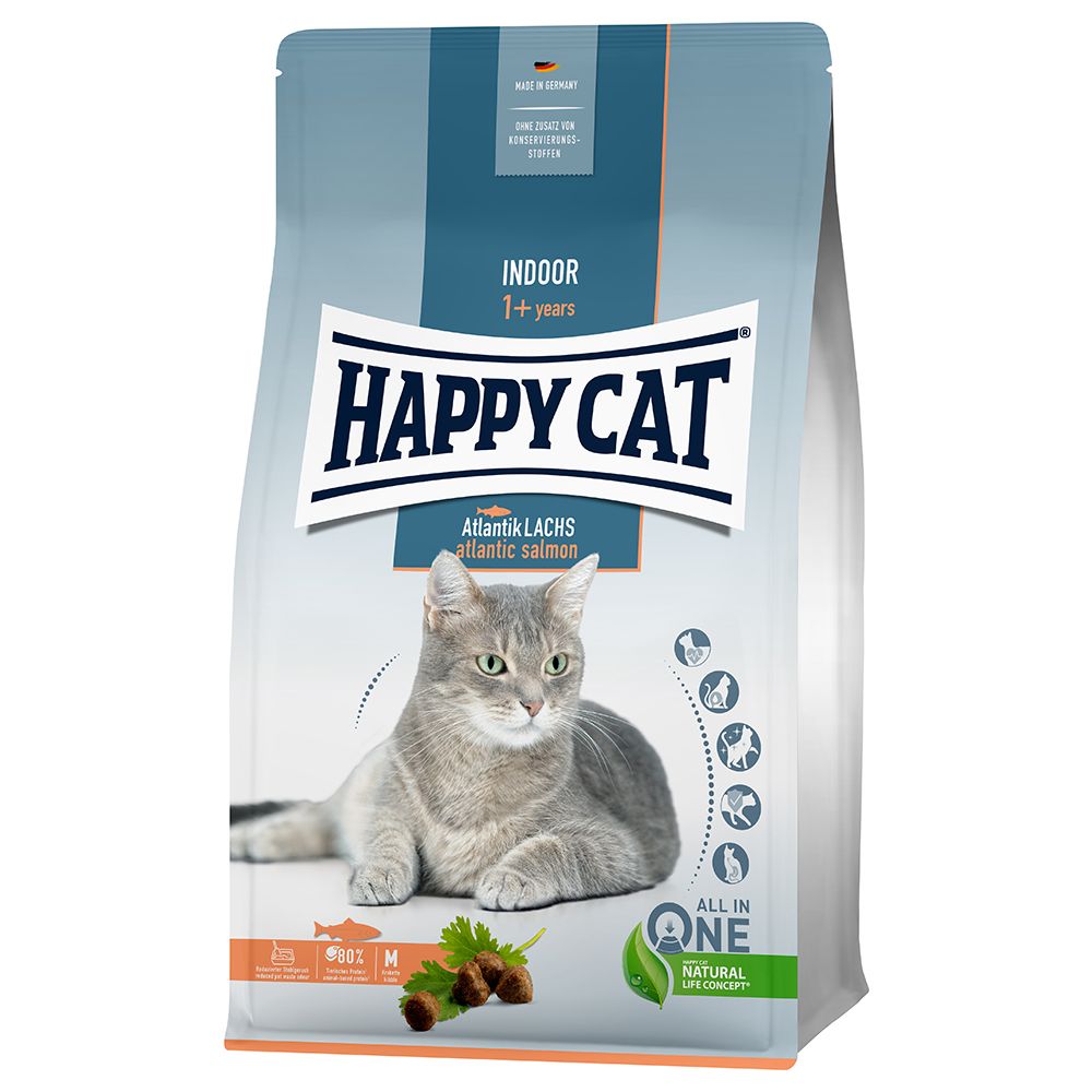 Happy Cat Dry Food Indoor Atlantic Lachs 4kg