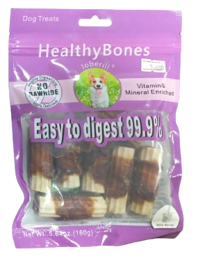 Healthy Dog Chewing Bone 7Pcs Easy Digest 160g
