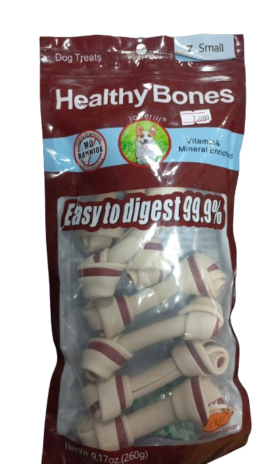 Healthy Red Dog Bone 7 Pieces