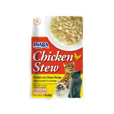 INABA Chicken Stew Cat Wet Food Chicken With Cheese 40g