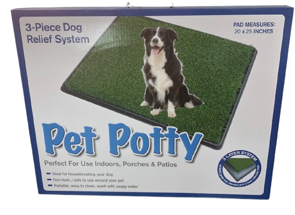 أرضيةعشبية طبقات لتدريب الكلاب 50*65 سم