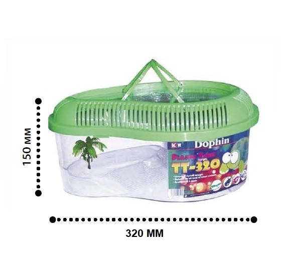 KW Zone Reptiles and Turtles Tank 32x15.5 cm