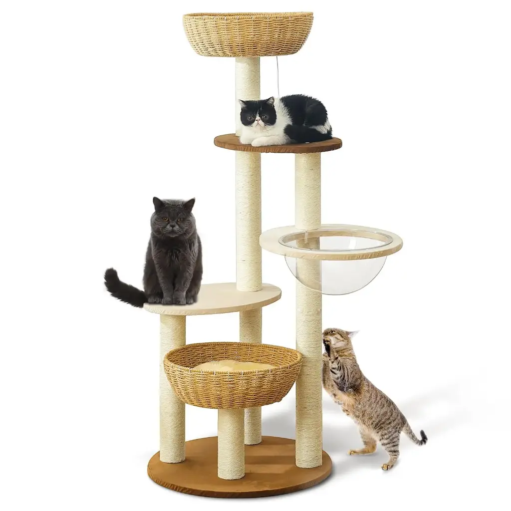 Cat Scratcher Multi Level Cat Tower